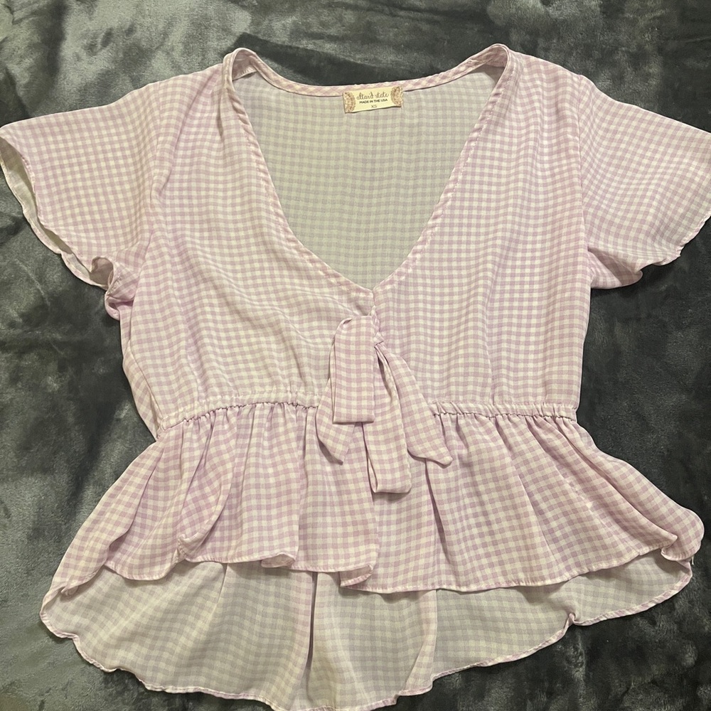 Altar’d State gingham top